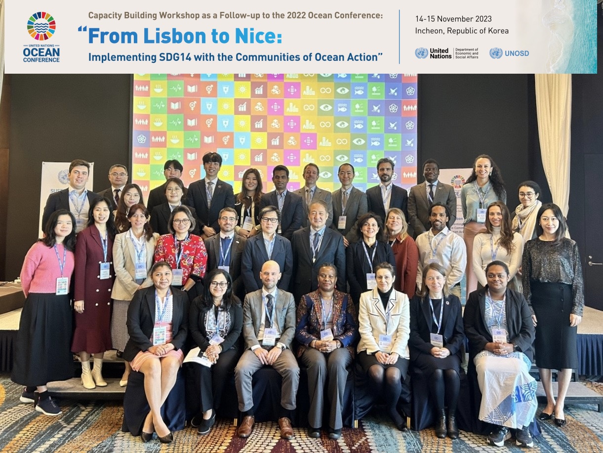 From Lisbon to Nice: Implementing SDG14 with the Communities of Ocean Action