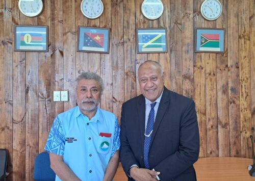 Pacific Ocean Commissioner in Vanuatu for Ocean Engagements