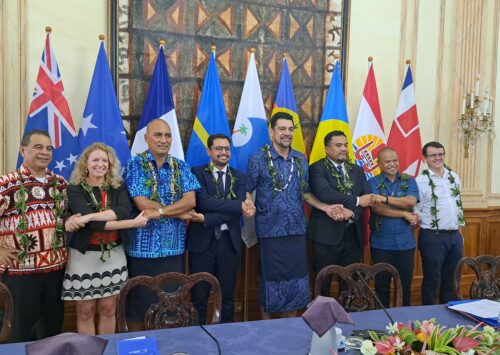 Pacific Ocean Commissioner and French Polynesia Forge Partnership for Ocean Resilience Papeete, French Polynesia