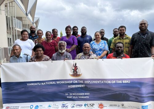 Opening Remarks by Dr Filimon Manoni, Pacific Ocean Commissioner Vanuatu National Workshop on the BBNJ Agreement