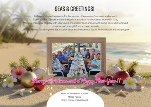 Message from the Pacific Ocean Commissioner